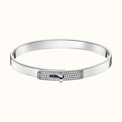 [LumiVibe]KELLY SILVER DIAMOND BRACELET