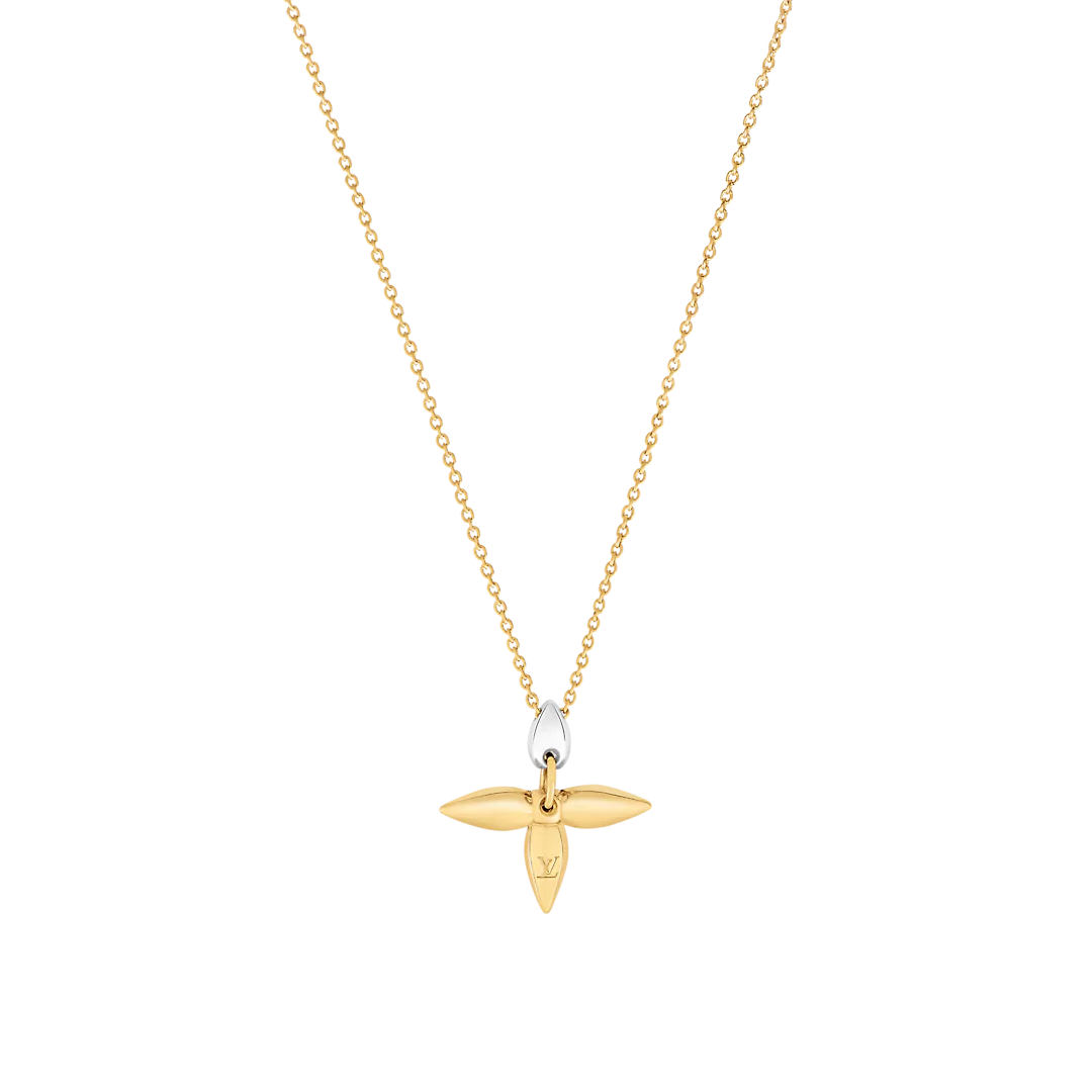 [LumiVibe]LOUISETTE PEDANT GOLD NECKLACE