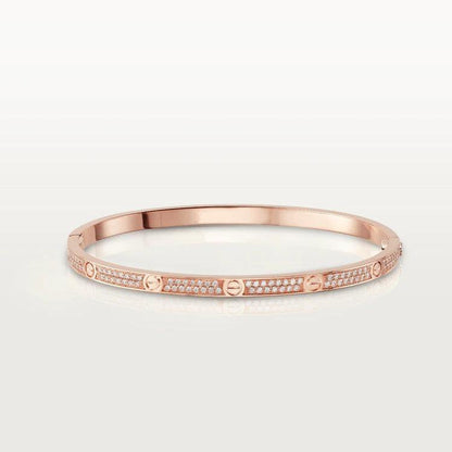 [LumiVibe]LOVE BRACELET 3.65MM DIAMOND-PAVED