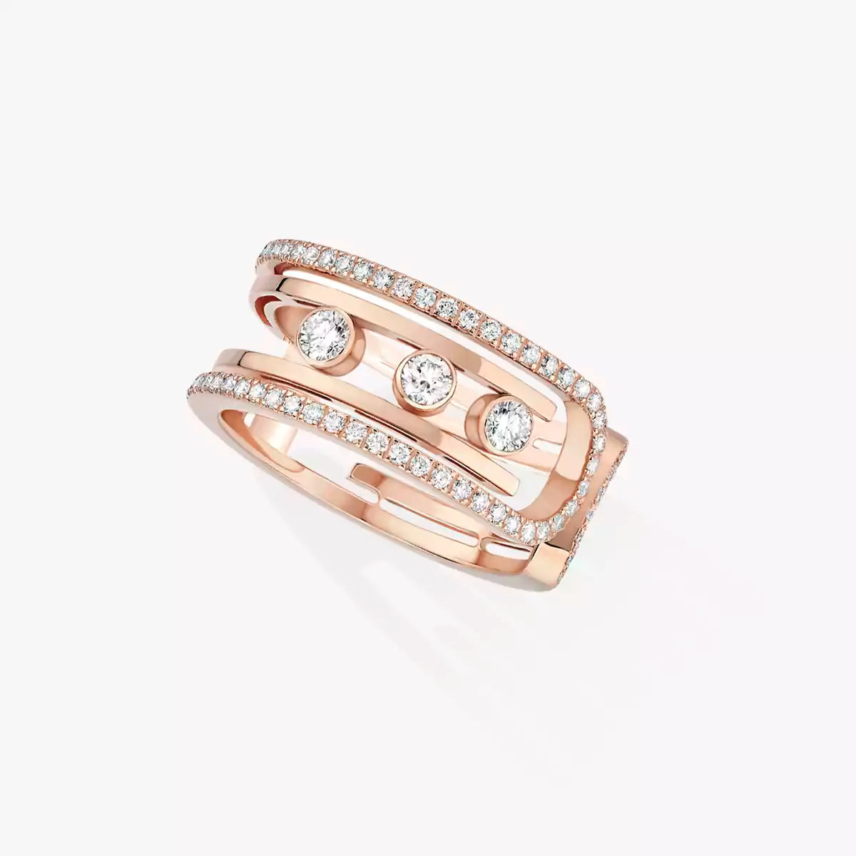 [LumiVibe]Move 10th Diamond Ring in Gold