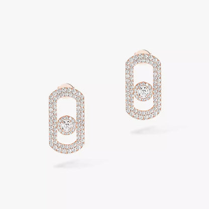 [LumiVibe]So Move Pave_-Set Diamond Earrings in Silver