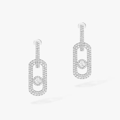 [LumiVibe]So Move XL Pave_-Set Diamond Pendant Earrings