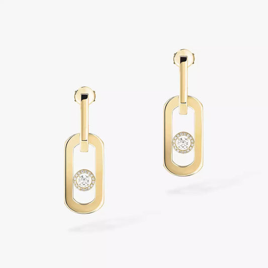 [LumiVibe]So Move XL Diamond Pendant Earrings