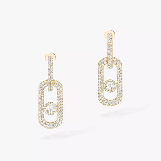 [LumiVibe]So Move XL Pave_-Set Diamond Pendant Earrings