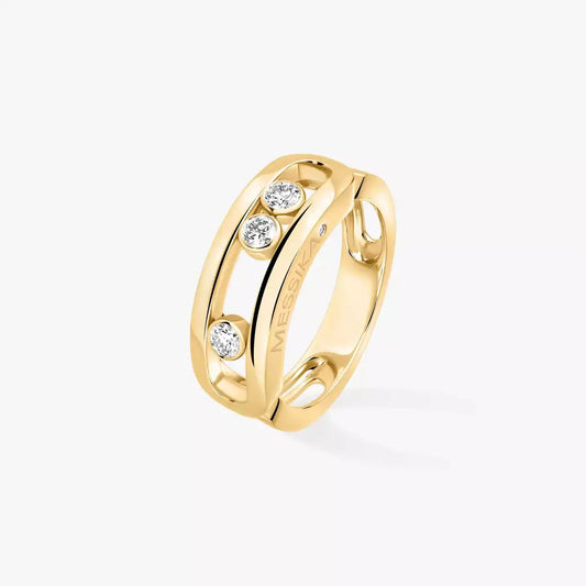 [LumiVibe] MoveGold Diamond Ring