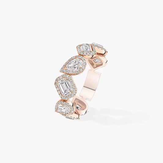 [LumiVibe]Diamond Wedding Ring My Twin