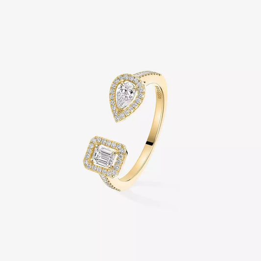 [LumiVibe]My Twin Toi Gold Diamond Ring