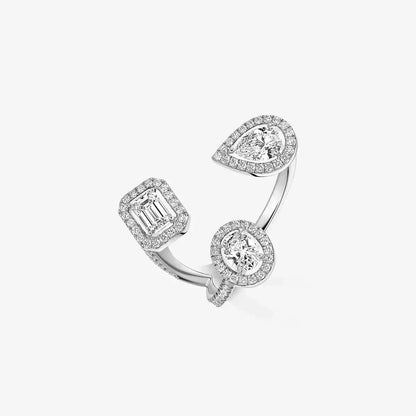 [[LumiVibe] Diamond Ring 0,25ct My Twin Trilogy