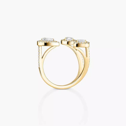 [[LumiVibe] Diamond Ring 0,25ct My Twin Trilogy
