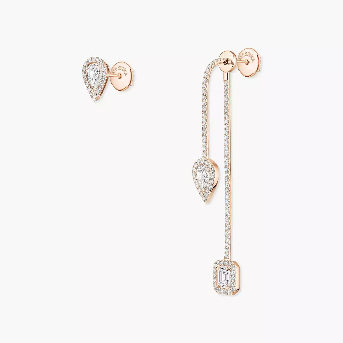 [LumiVibe]Diamond Drop Earrings My Twin