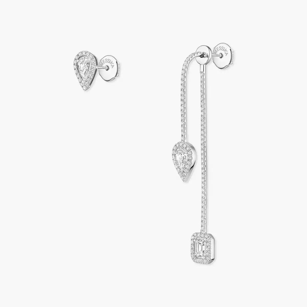 [LumiVibe]Diamond Drop Earrings My Twin