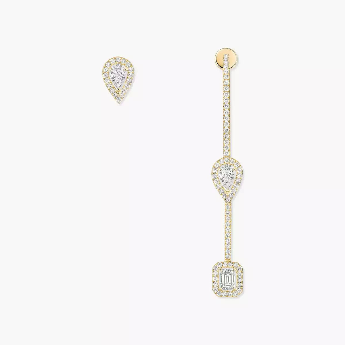 [LumiVibe]Diamond Drop Earrings My Twin