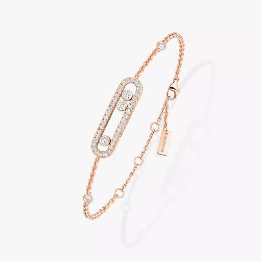 [LumiVibe]Pavé Baby Move Diamond Bracelet