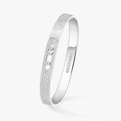 [LumiVibe]Move Noa Ciselé half pavé bangle