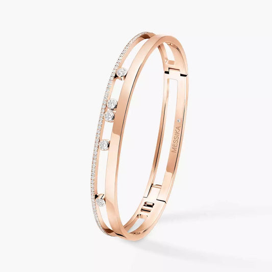 [LumiVibe]Move Romane Diamond Bangle Bracelet
