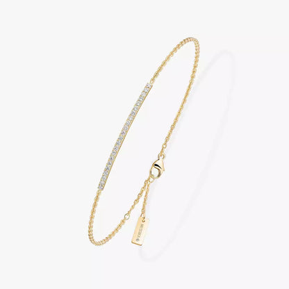 [LumiVibe]Diamond Thin Bangle 0.15ct My Twin Toi & Moi