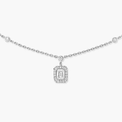 [LumiVibe]My Twin Diamond Necklace in Silver