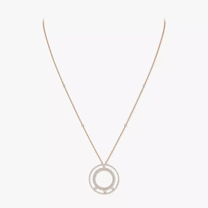 [LumiVibe]Move Romane Long Pave_-Set Diamond Necklace