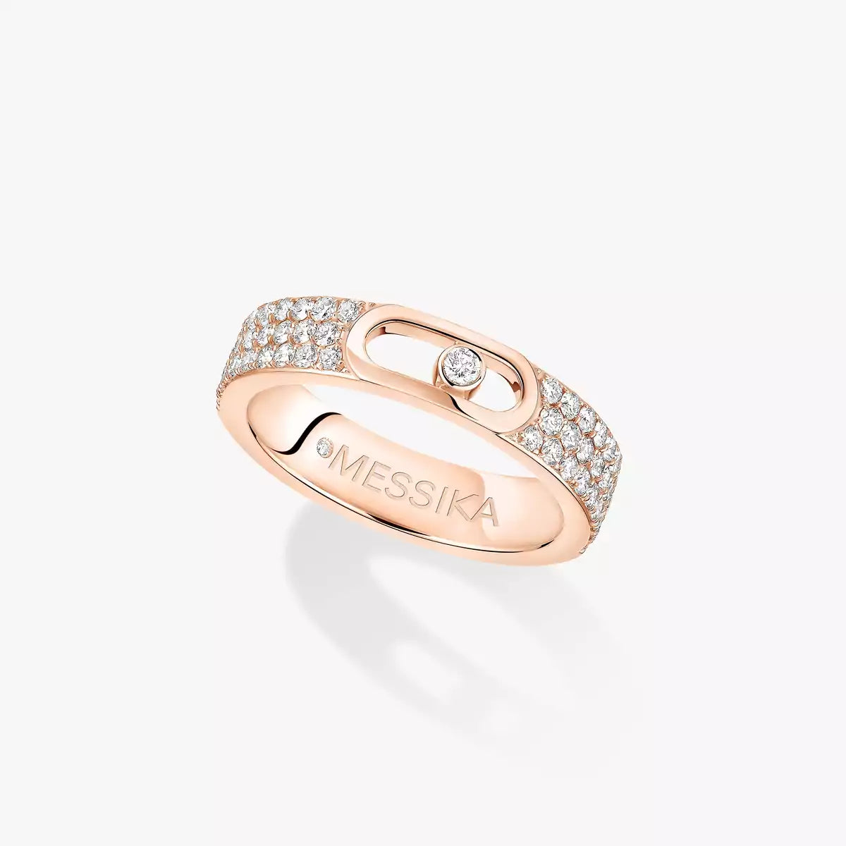 [LumiVibe]Move Joaillerie Pave_ Diamond Wedding Ring