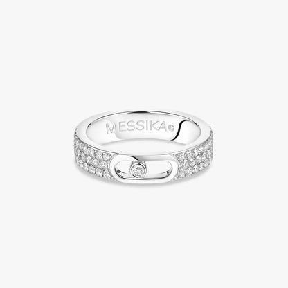 [LumiVibe]Move Joaillerie Pave_ Diamond Wedding Ring