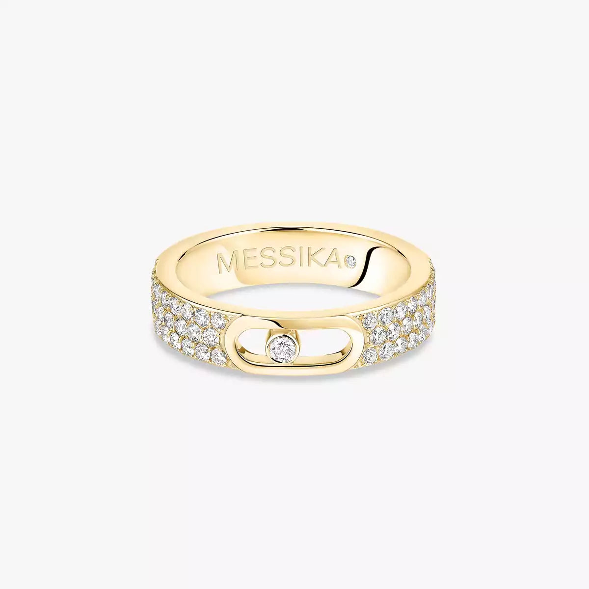 [LumiVibe]Move Joaillerie Pave_ Diamond Wedding Ring