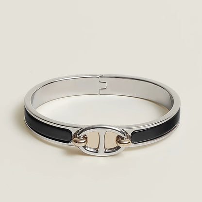[LumiVibe]CLIC CHAINE SILVER BRACELET