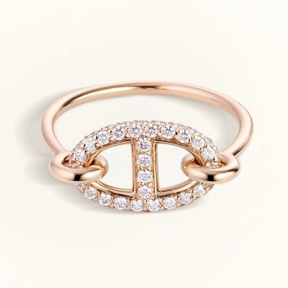 [LumiVibe]RONDE SMALL DIAMOND RING
