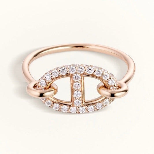 [LumiVibe]RONDE SMALL DIAMOND RING