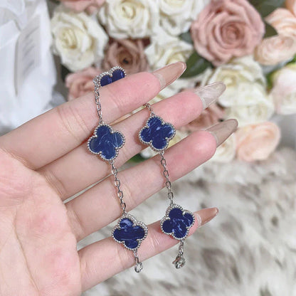 [LumiVibe]CLOVER 5 MOTIF PIETERSITE BRACELET COLLECTION