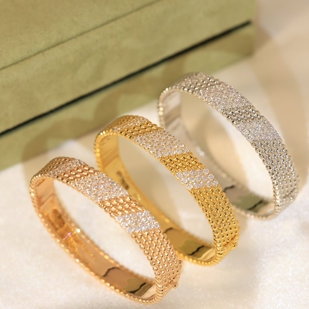 [LumiVibe]  FIVE-ROW DIAMOND BRACELET