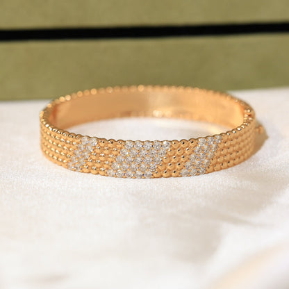 [LumiVibe]  FIVE-ROW DIAMOND BRACELET