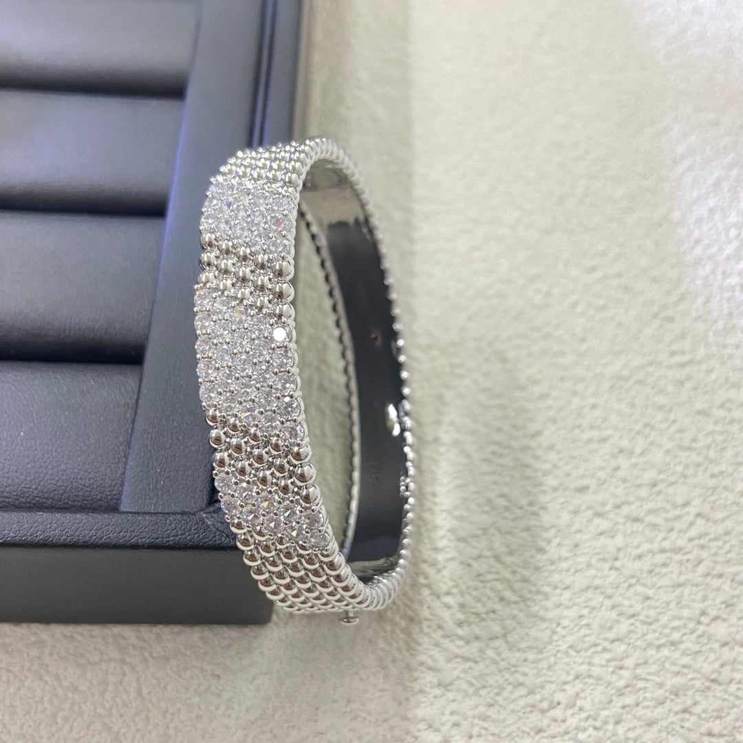 [LumiVibe]  FIVE-ROW DIAMOND BRACELET