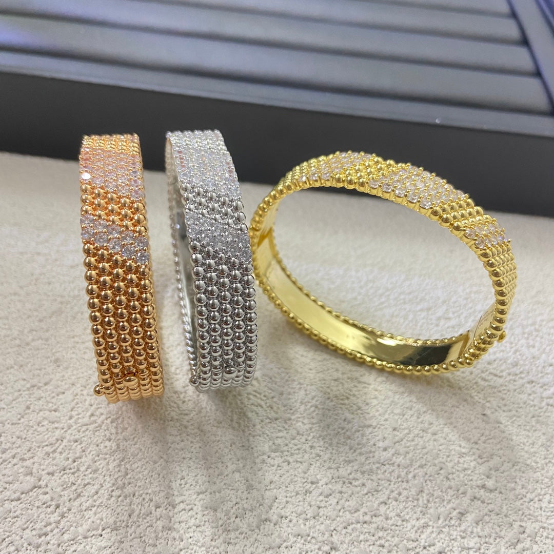 [LumiVibe]  FIVE-ROW DIAMOND BRACELET
