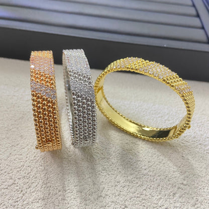 [LumiVibe]  FIVE-ROW DIAMOND BRACELET