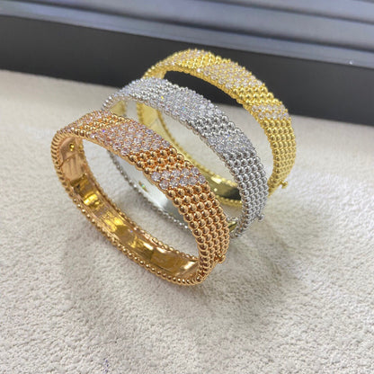 [LumiVibe]  FIVE-ROW DIAMOND BRACELET