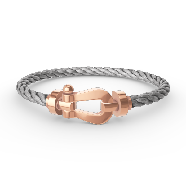 [LumiVibe]FORCE LARGE HORSESHOE NO DIAMOND BRACELET ROSE GOLD