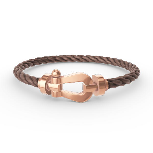 [LumiVibe]FORCE LARGE HORSESHOE NO DIAMOND BRACELET ROSE GOLD