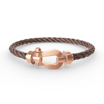 [LumiVibe]FORCE LARGE HORSESHOE NO DIAMOND BRACELET ROSE GOLD