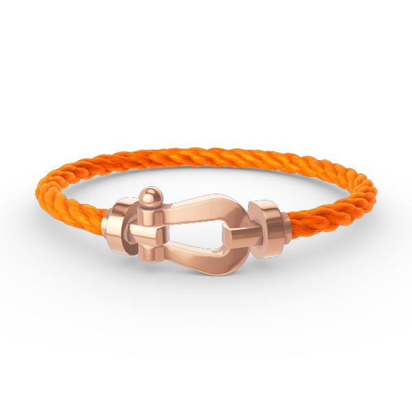 [LumiVibe]FORCE LARGE HORSESHOE NO DIAMOND BRACELET ROSE GOLD