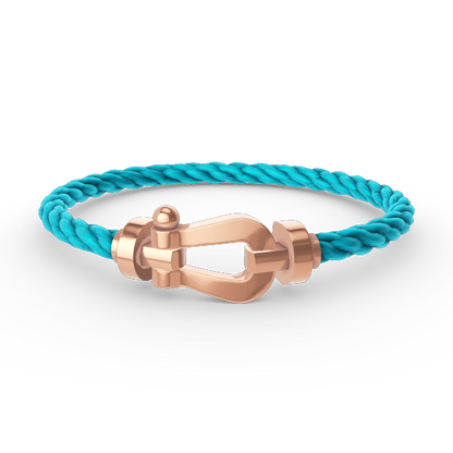 [LumiVibe]FORCE LARGE HORSESHOE NO DIAMOND BRACELET ROSE GOLD