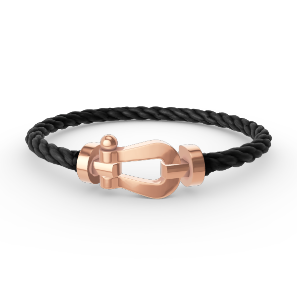 [LumiVibe]FORCE LARGE HORSESHOE NO DIAMOND BRACELET ROSE GOLD