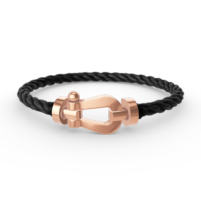 [LumiVibe]FORCE LARGE HORSESHOE NO DIAMOND BRACELET ROSE GOLD