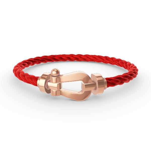 [LumiVibe]FORCE LARGE HORSESHOE NO DIAMOND BRACELET ROSE GOLD