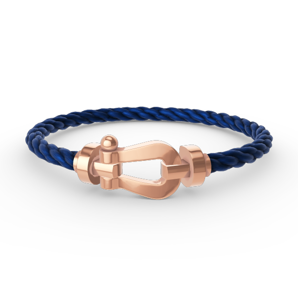 [LumiVibe]FORCE LARGE HORSESHOE NO DIAMOND BRACELET ROSE GOLD