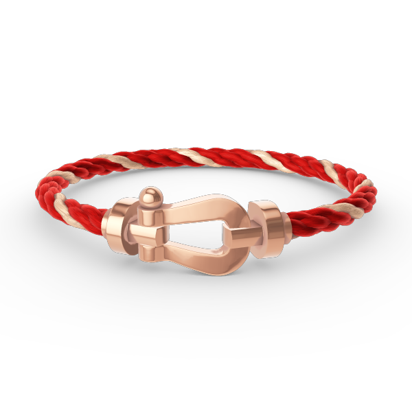 [LumiVibe]FORCE LARGE HORSESHOE NO DIAMOND BRACELET ROSE GOLD