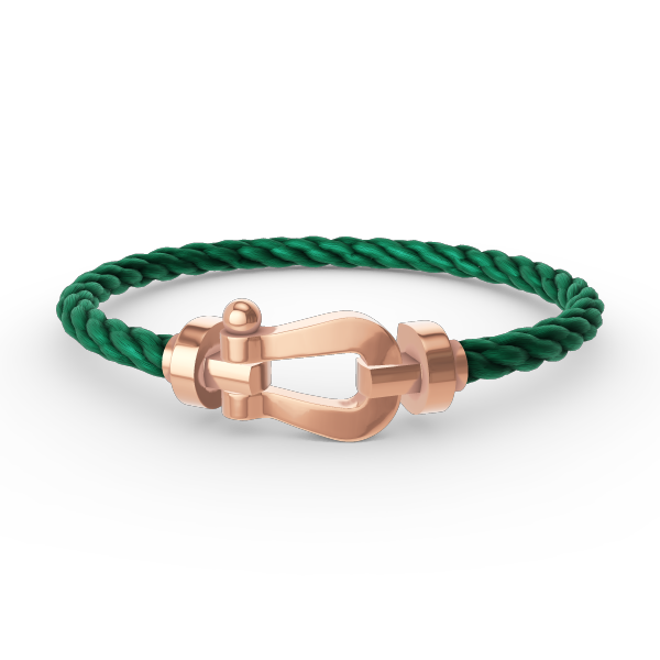 [LumiVibe]FORCE LARGE HORSESHOE NO DIAMOND BRACELET ROSE GOLD