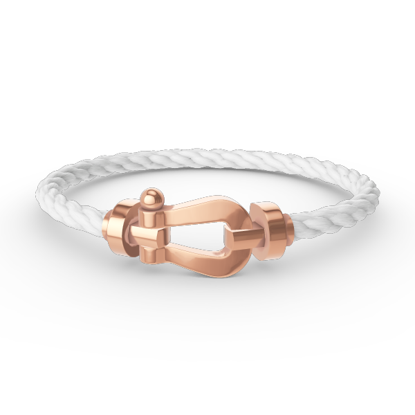 [LumiVibe]FORCE LARGE HORSESHOE NO DIAMOND BRACELET ROSE GOLD
