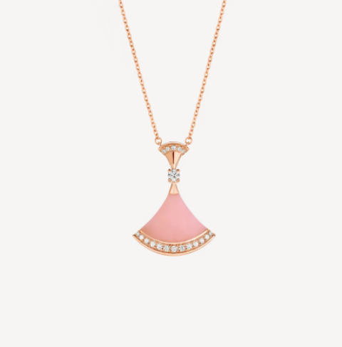 [LumiVibe]DREAM NECKLACE PINK OPAL