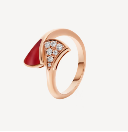[LumiVibe]DREAM RING PINK GOLD DIAMOND