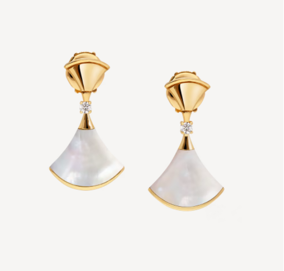 [LumiVibe]DREAM MOP 1 DIAMOND EARRINGS